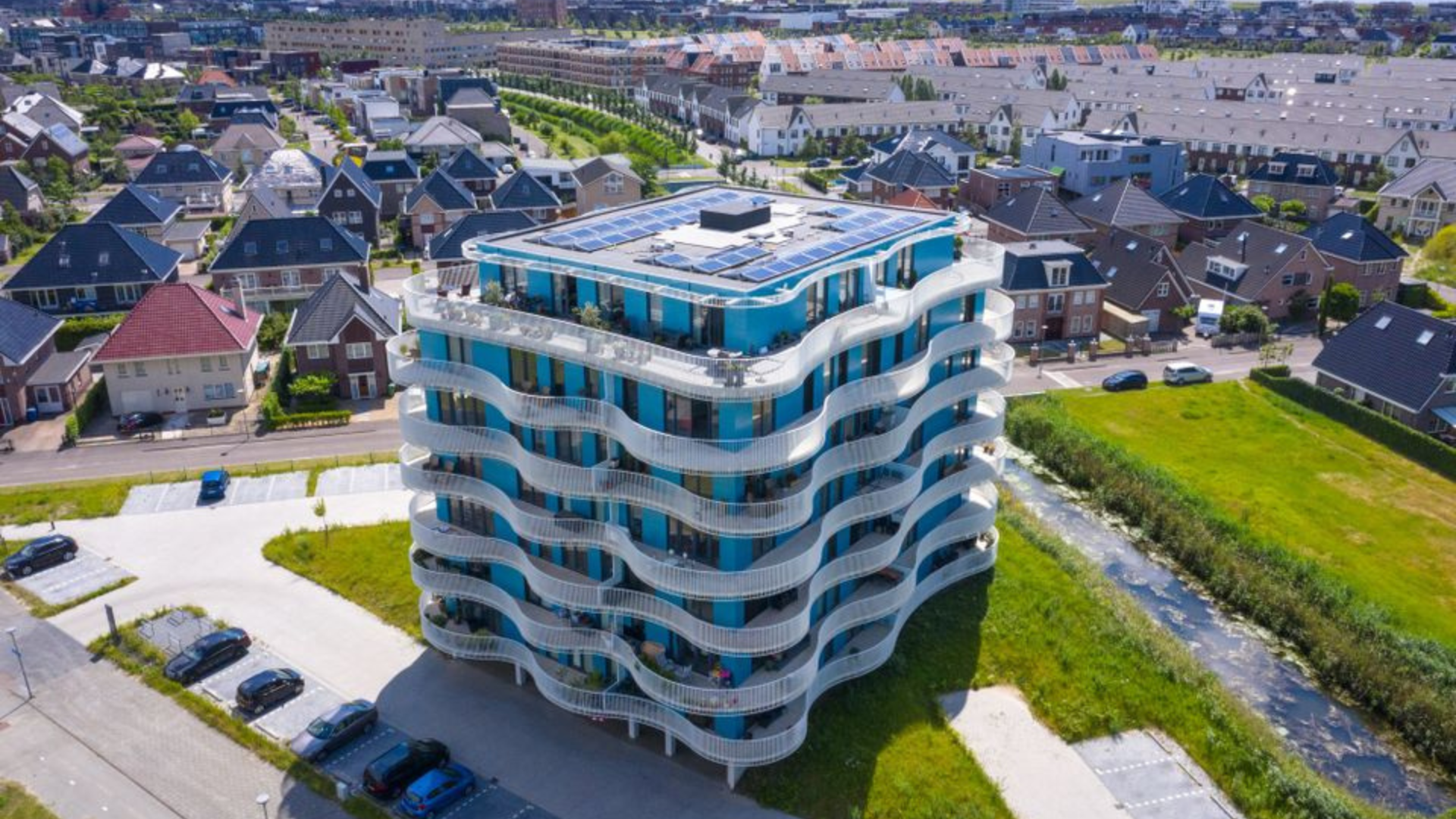 Modern appartementencomplex in beheer bij Fidata